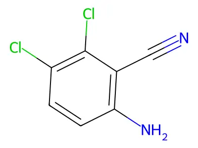6-Amino-2,3-dichlorobenzonitrile structure