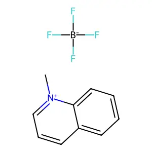 Quinolinium, 1-methyl-, tetrafluoroborate(1-) (1:1) structure