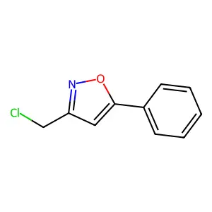 3-(Chloromethyl)-5-phenyl-1,2-oxazole structure