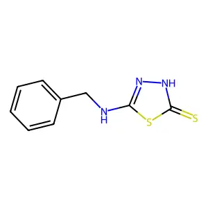 5-(Benzylamino)-1,3,4-thiadiazole-2-thiol structure