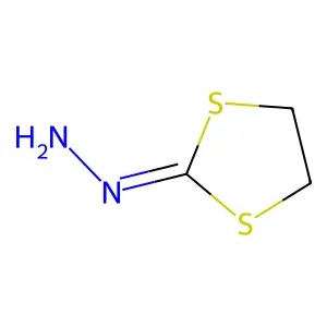 1,3-Dithiolan-2-ylidenehydrazine structure