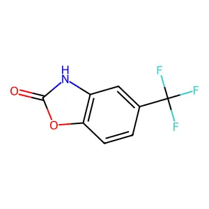 2-Benzoxazolinone, 5-(trifluoromethyl)- structure