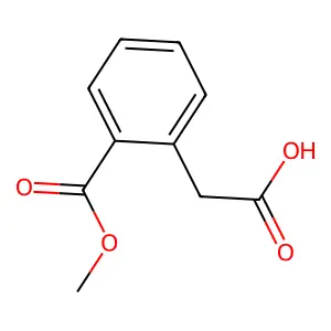 2-[2-(Methoxycarbonyl)phenyl]acetic acid structure
