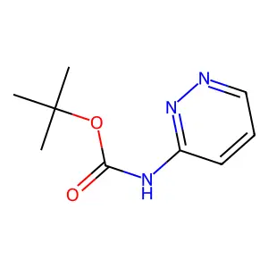 Tert-butyl pyridazin-3-ylcarbamate structure