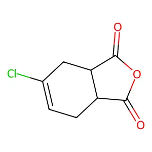 5-氯-3a,4,7,7a-四氢-1,3-异苯并呋喃二酮 structure