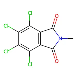 1H-Isoindole-1,3(2H)-dione, 4,5,6,7-tetrachloro-2-methyl- structure