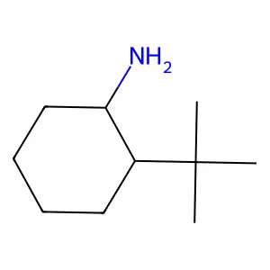 Cyclohexanamine, 2-(1,1-dimethylethyl)-, cis- structure