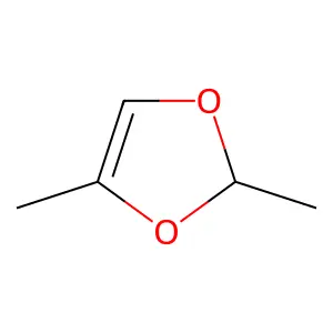 2,4-Dimethyl-1,3-dioxole structure
