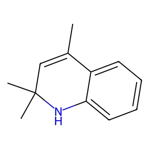 2,2,4-三甲基-1,2-二氢喹啉 structure