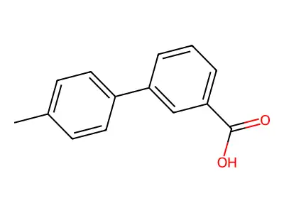 4-Methyl-[1,1'-biphenyl]-3-carboxylic acid structure
