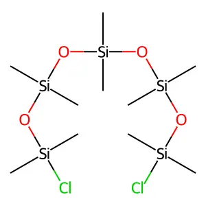 Bis[[[chloro(dimethyl)silyl]oxy-dimethylsilyl]oxy]-dimethylsilane structure