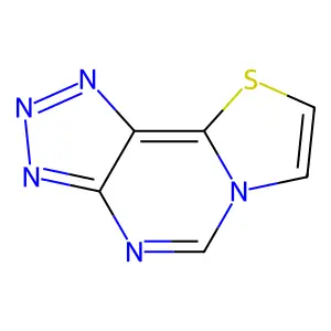 Thiazolo(3,2-c)(1,2,3)triazolo(4,5-e)pyrimidine structure
