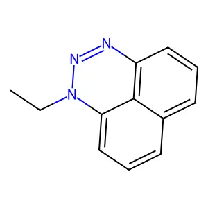 1-Ethyl-1h-naphtho[1,8-de][1,2,3]triazine structure