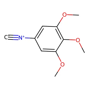 5-Isocyano-1,2,3-trimethoxybenzene structure