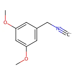 1-(Isocyanomethyl)-3,5-dimethoxybenzene structure