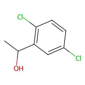 2,5-Dichloro-alpha-methylbenzenemethanol structure