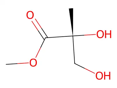 Methyl 2-methylglycerate structure