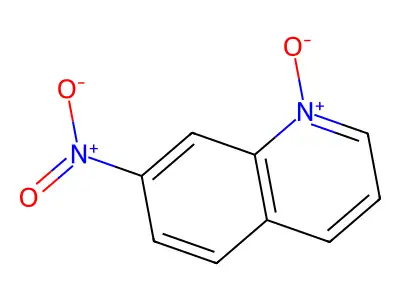 8-Nitroquinoline 1-oxide structure