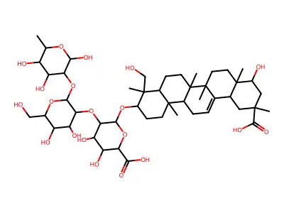 Sophoraflavoside II structure
