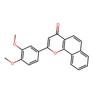 Hexakis(4-nitrophenoxy)cyclotriphosphazene structure