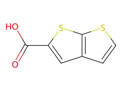 Thieno(2,3-b)thiophene-2-carboxylic acid structure