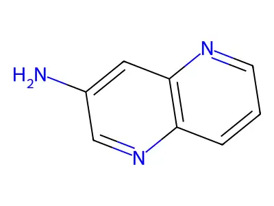 1,5-Naphthyridin-3-amine structure