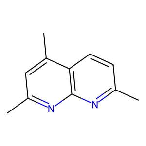 2,4,7-Trimethyl-1,8-naphthyridine structure