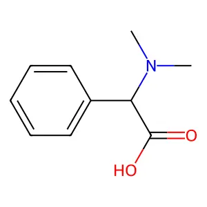 2-(Dimethylamino)-2-phenylacetic acid structure