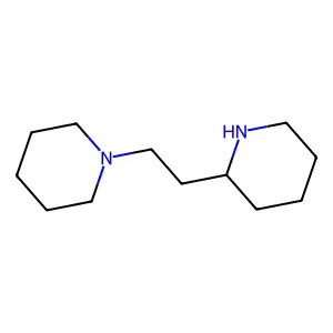1-[2-[(2R)-piperidin-2-yl]ethyl]piperidine structure