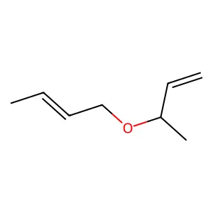 1-Butene, 3-(2-butenyloxy)- structure