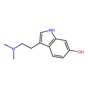 6-HO-DMT structure