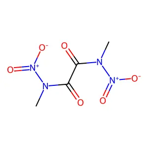 N1,N2-Dimethyl-N1,N2-dinitroethanediamide structure