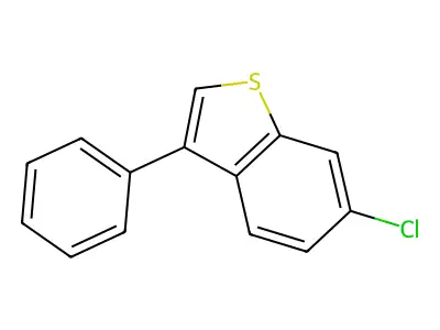 6-Chloro-3-phenyl-1-benzothiophene structure