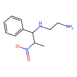 N-(α-(硝基乙基)苄基)乙二胺 structure