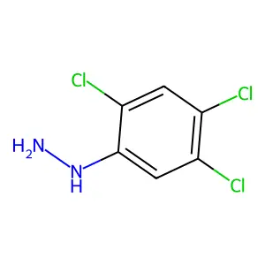 (2,4,5-Trichlorophenyl)hydrazine structure