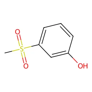 3-(Methylsulfonyl)phenol structure