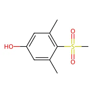 Mesurol phenol sulfone structure