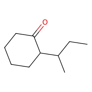 2-sec-Butyl cyclohexanone structure