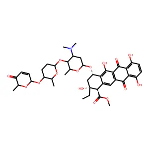 Cinerubin R structure