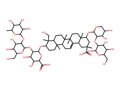 Sophoraflavoside IV structure