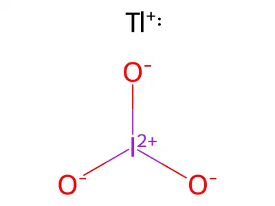 Thallium iodate structure