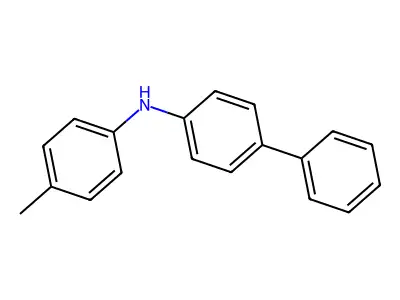 N-p-tolylbiphenyl-4-amine structure