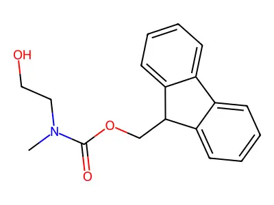 N-(9-Fluorenylmethoxycarbonyl)-3-aminopropan-1-ol structure