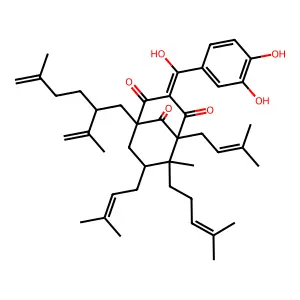 山竹子素C structure