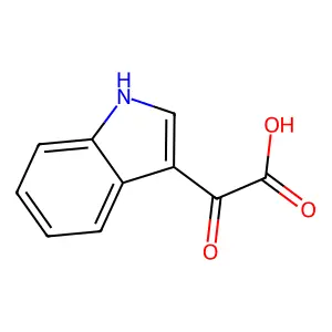 Indole-3-glyoxylic acid structure