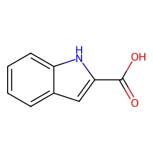 吲哚-2-甲酸 structure