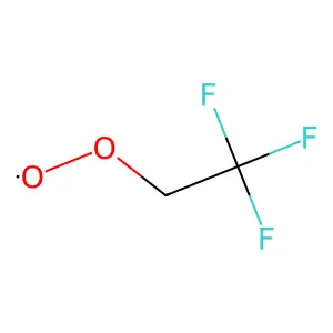 Ethyldioxy, 2,2,2-trifluoro- structure