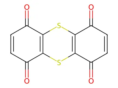 1,4,6,9-Thianthrenetetrone structure