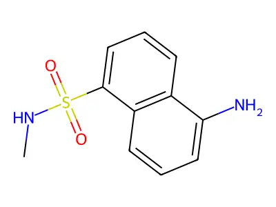 5-amino-N-methylnaphthalene-1-sulfonamide structure