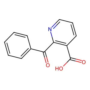 2-Benzoylnicotinic acid structure